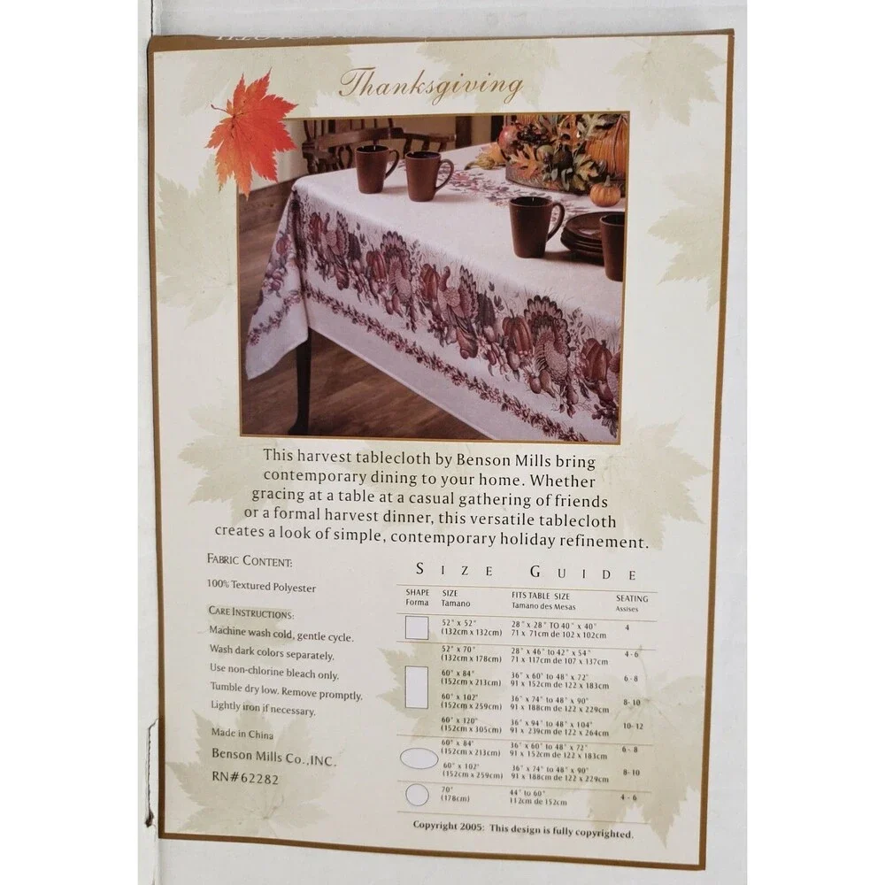 Benson Mills selling printed